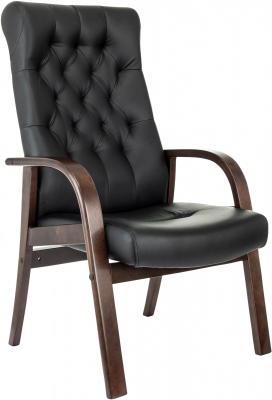 Кресло Бюрократ T-9928 WALNUT-CF