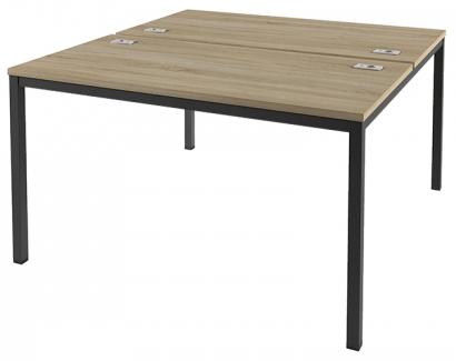 Стол-тандем на металлокаркасе LITE IL-41 (135x143,2x75)