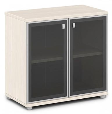 Шкаф со стеклом в алюминиевом профиле V-692 (82x44x78)