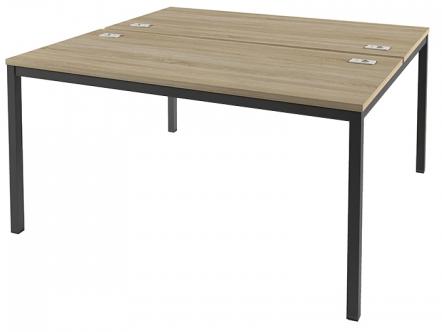 Стол-тандем на металлокаркасе LITE IL-42 (150x143,2x75)