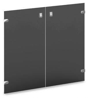 Дверь стеклянная тонированная V-012 (81x0,4x70)