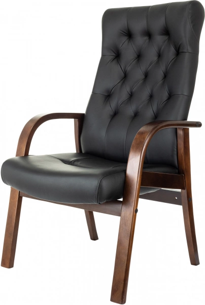 Кресло Бюрократ T-9928 WALNUT-CF