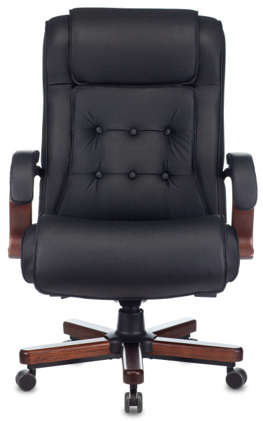 Кресло руководителя Бюрократ T-9926 WALNUT кожа